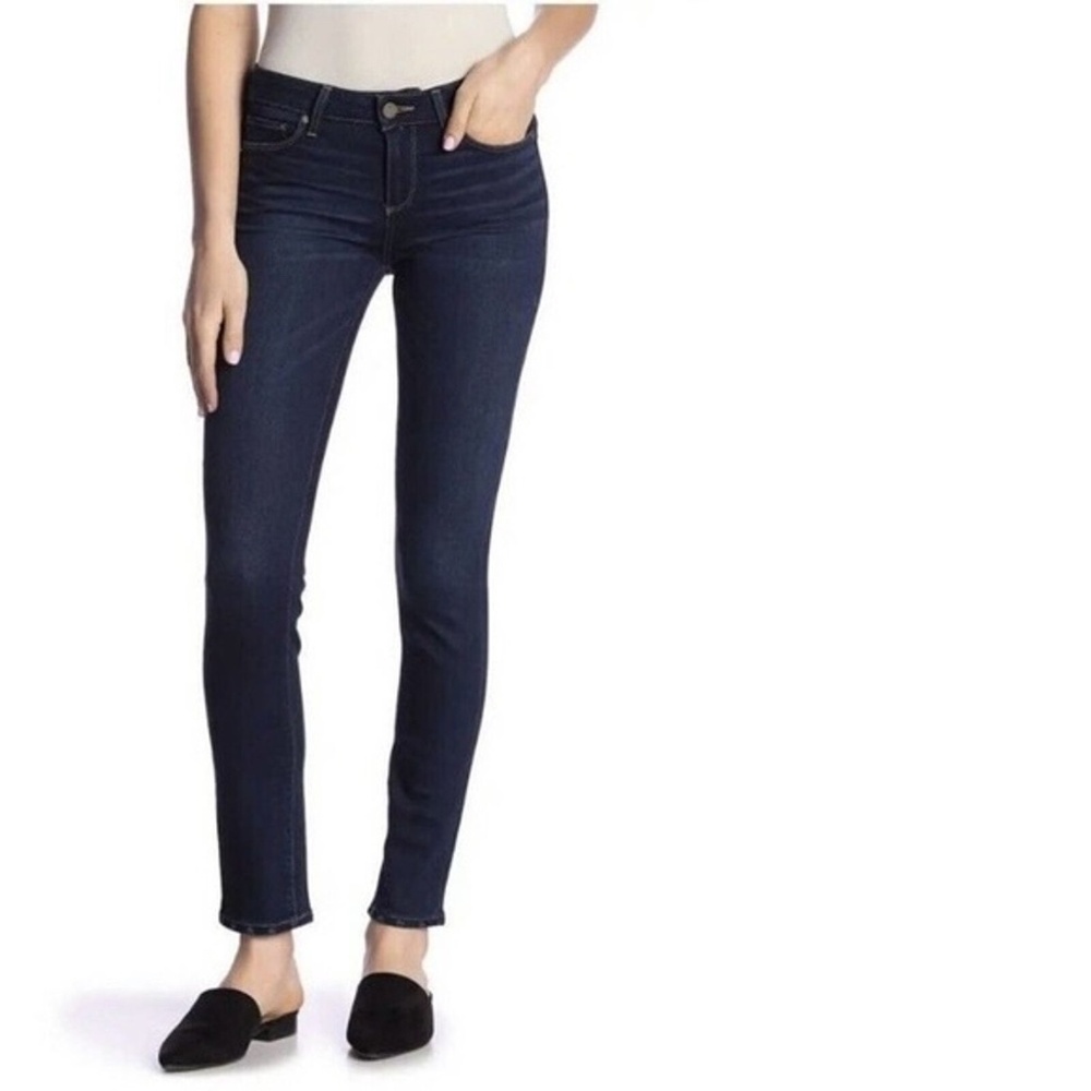 Paige Dark Wash Skyline Skinny Jean Size 32